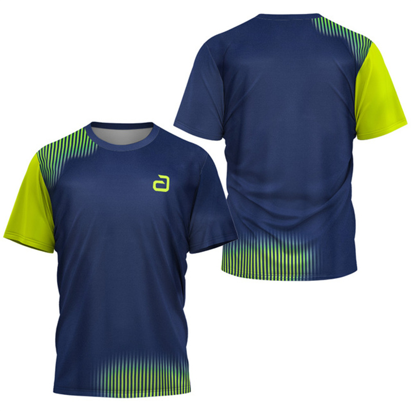 Men Table Tennis T-Shirt Under - Badminton Png review and price