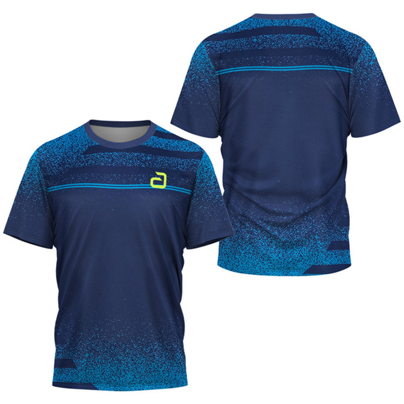 Men Table Tennis T-Shirt Under - Badminton Png review and price