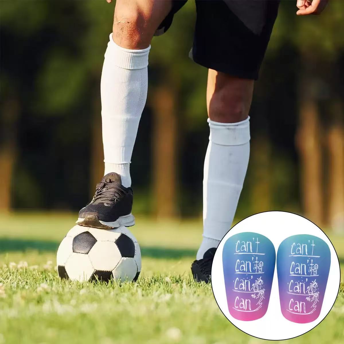 Ultra-Lightweight Soccer Shin  - Knee Brace Badminton review and price