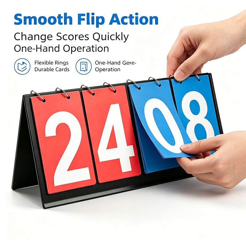 4‑Digit Flip Scoreboard Portab - Badminton Score review and price
