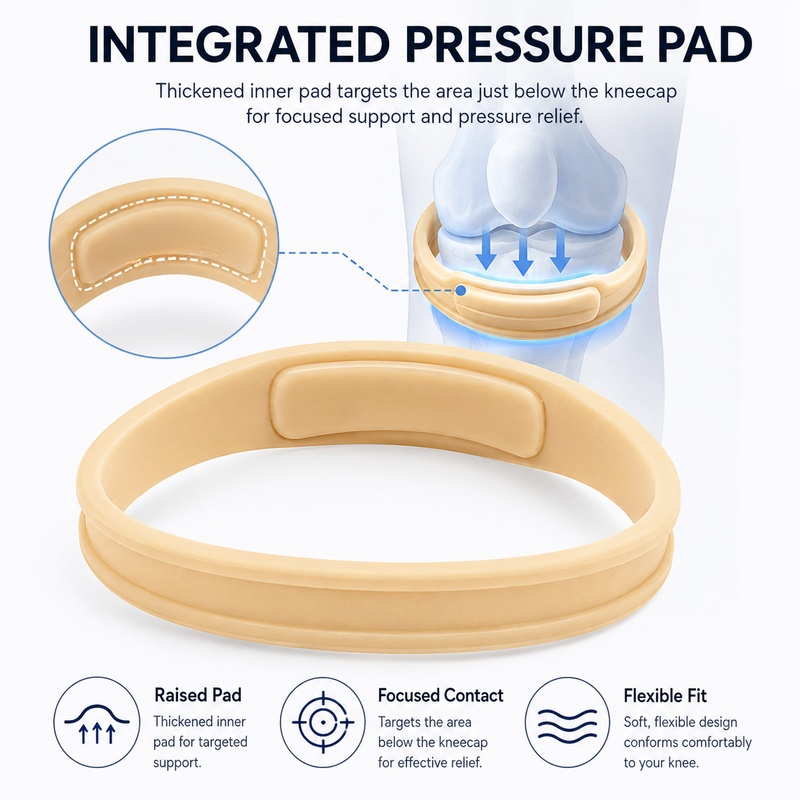 Patellar Knee Strap With Press - Knee Brace Badminton review and price