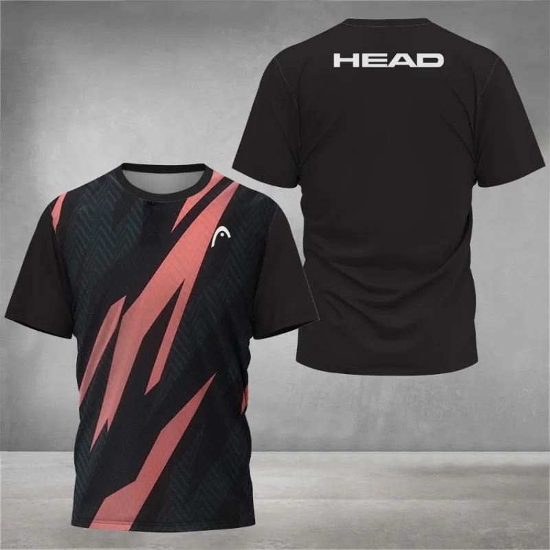 Summer Breathable Mens T Shirt - Badminton Png review and price
