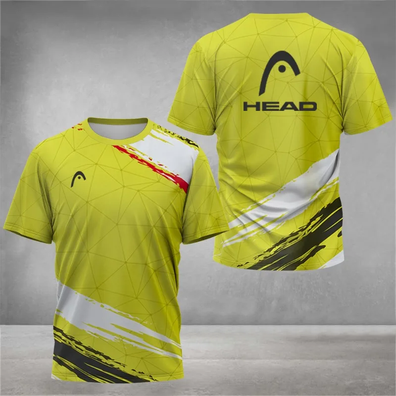 Summer Breathable Mens T Shirt - Badminton Png review and price