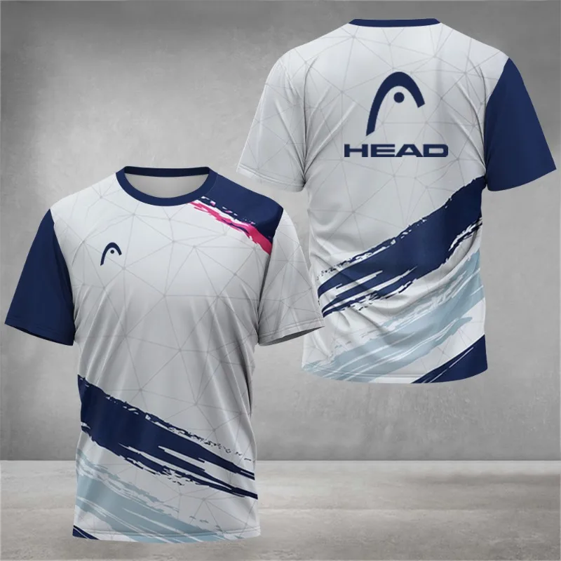 Summer Breathable Mens T Shirt - Badminton Png review and price