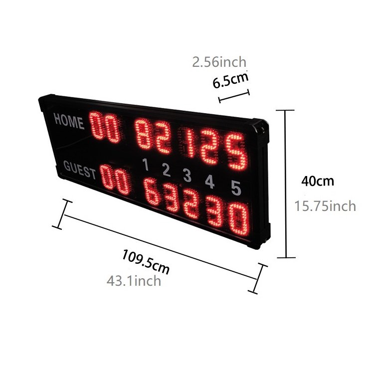 Manufacture 14 Digits 4 Inch O - Badminton Score review and price