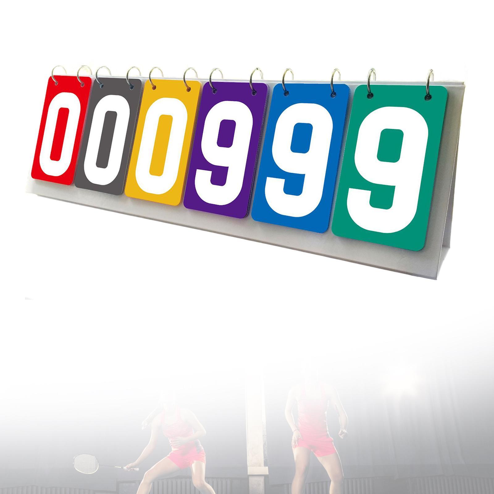 Scoreboard Score Flip Cards Sc - Badminton Score review and price