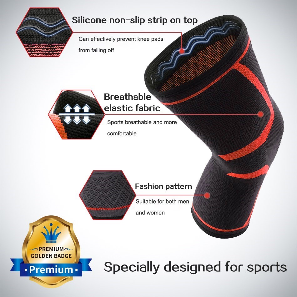 WOSWEIR-1 PC Elastic Knee Pads - Knee Brace Badminton review and price